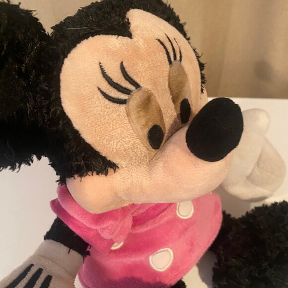 Disney Minnie Mouse Plush Doll 13 Moveable Arms & Legs Adjustable Toy - Picture 3 of 4